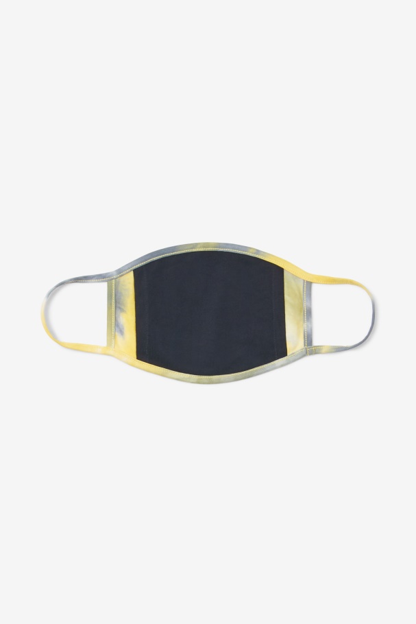 Yellow Tie Dye Face Mask Fila UK Yellow Tie Dye