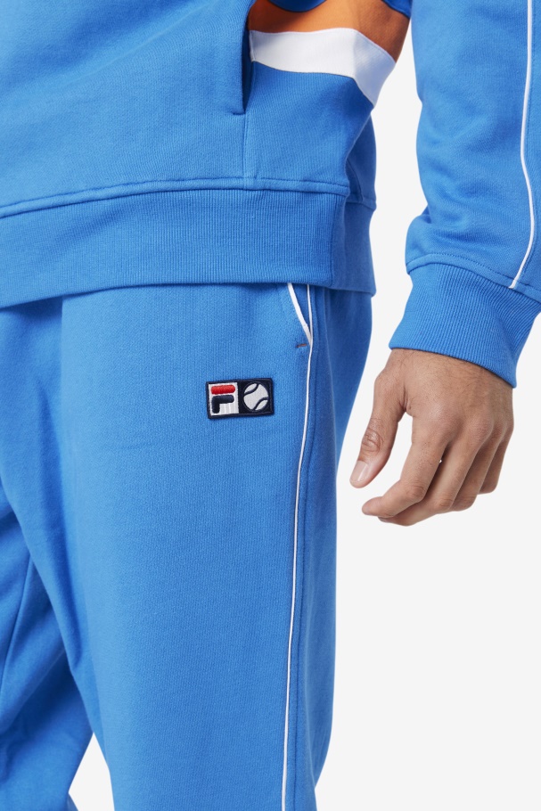 Strong Blue/White/Coral Rose Fila UK Townes Jogger