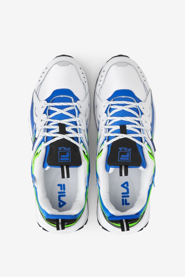 Men\'s Sandenal Fila UK White/Blue/Green