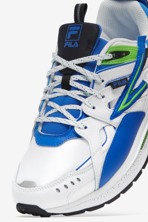 Men\'s Sandenal Fila UK White/Blue/Green