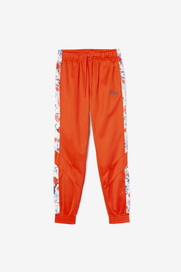Kiara Track Pant Orange.Com Fila UK