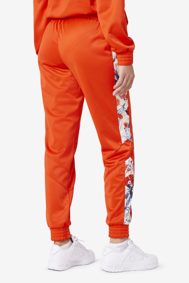 Kiara Track Pant Orange.Com Fila UK
