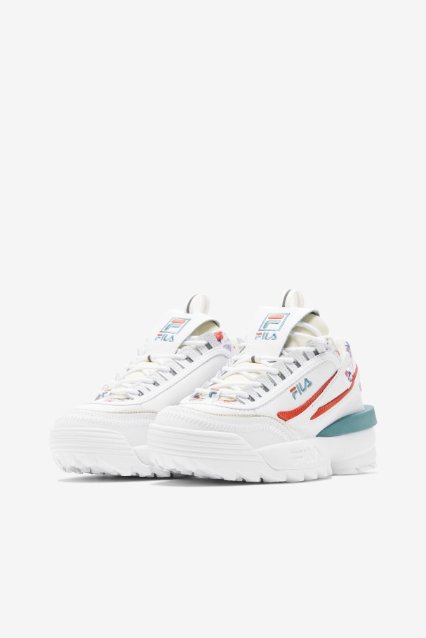 Women\'s Disruptor 2 Exp Fila UK White/Tofu/Porcelain