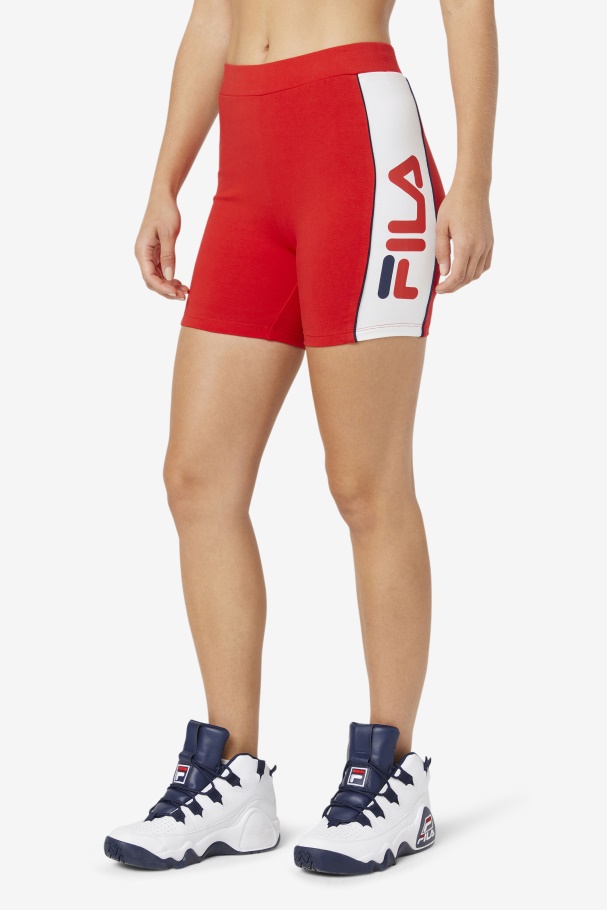 Fila UK Davina Bike Short Red