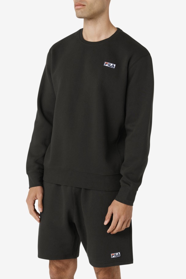 Garran Crew Black/White Fila UK