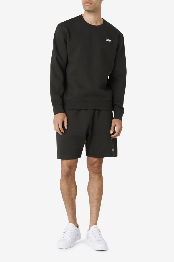 Garran Crew Black/White Fila UK