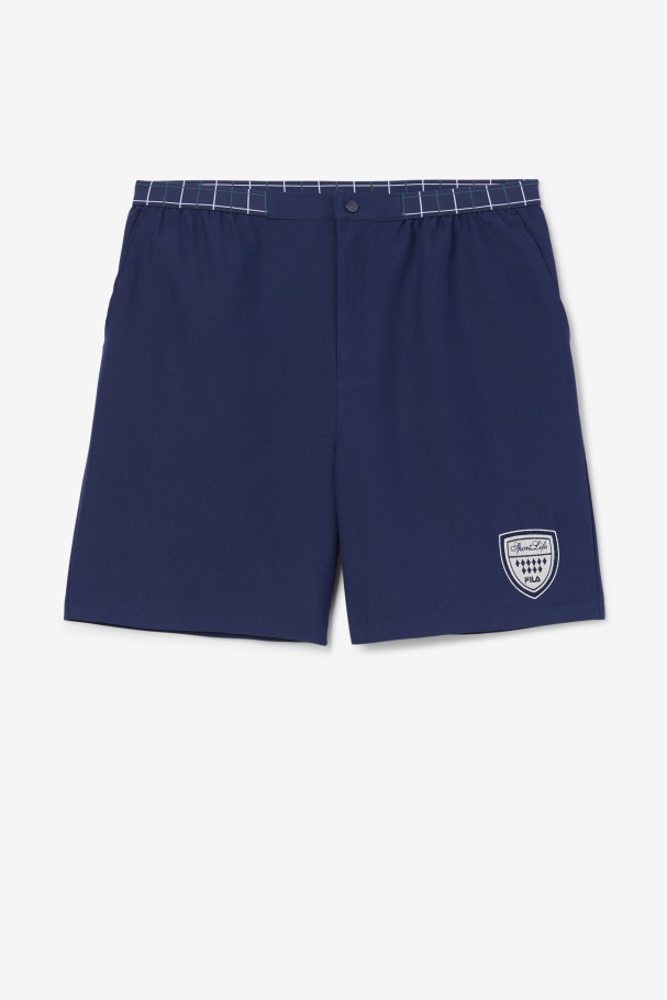 Fila UK Navy/Gardenia/White/June Bug Anyz Short