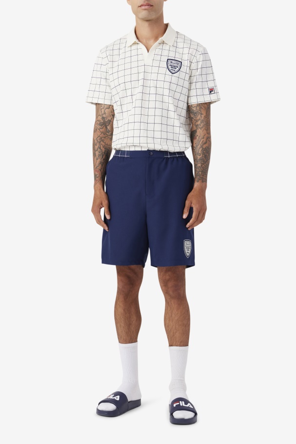 Fila UK Navy/Gardenia/White/June Bug Anyz Short