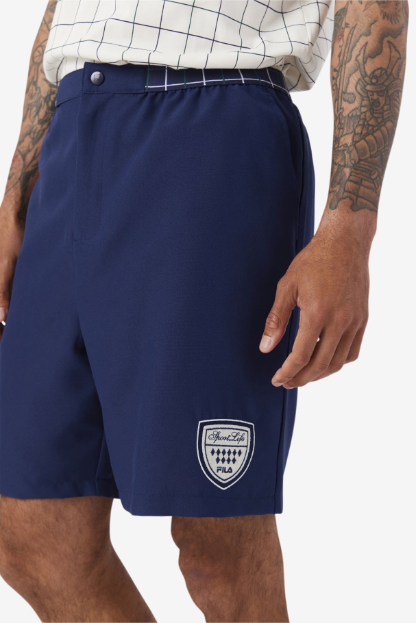 Fila UK Navy/Gardenia/White/June Bug Anyz Short