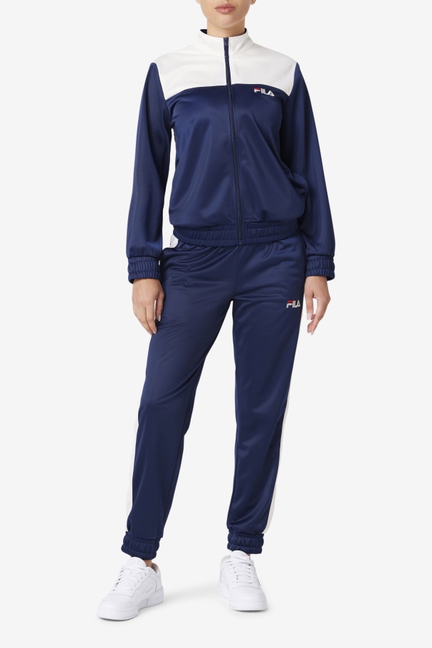 Navy McKenna Track Jacket Fila UK