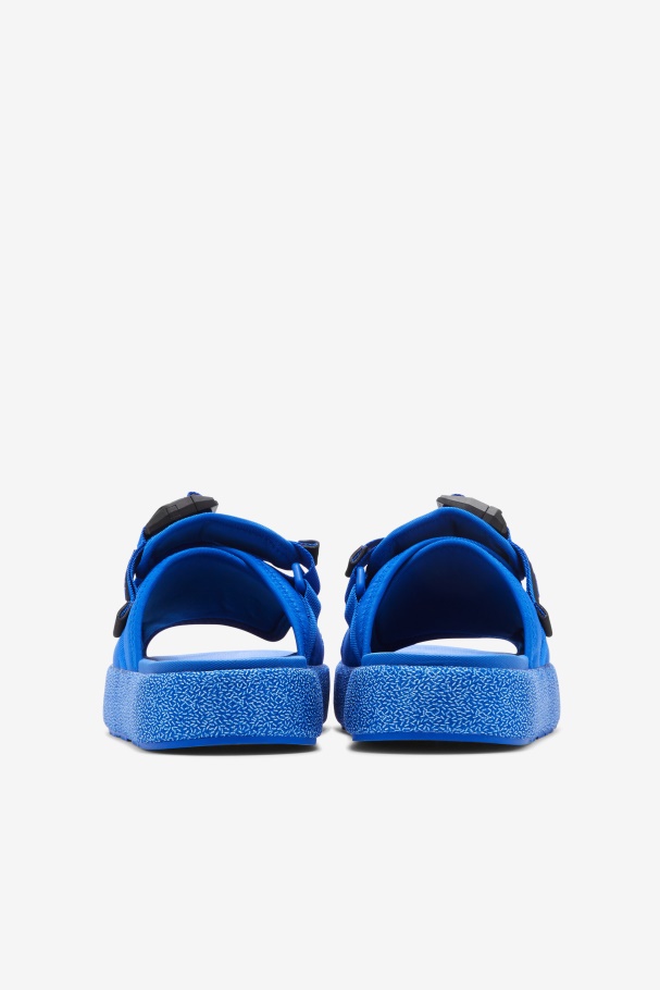 Blue/Black/Blue Men\'s Atlas Slide Fila UK