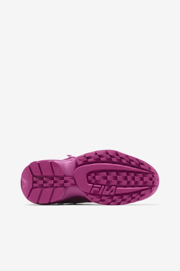 Rouge/Grape Wine Fila UK Women\'s Disruptor 2 Exp