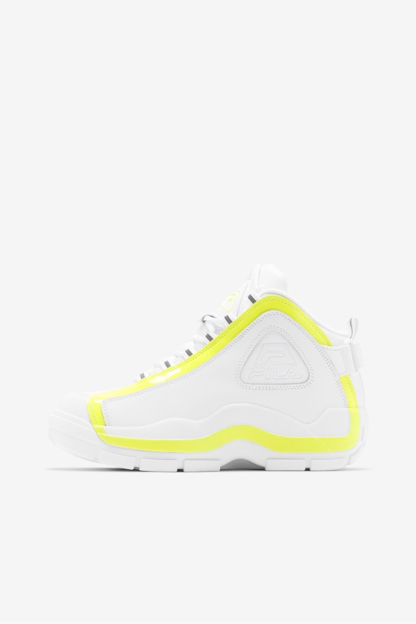 Fila UK White/Yellow Women\'s Grant Hill 2