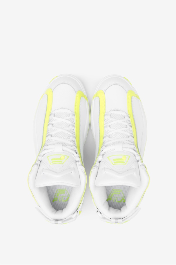 Fila UK White/Yellow Women\'s Grant Hill 2