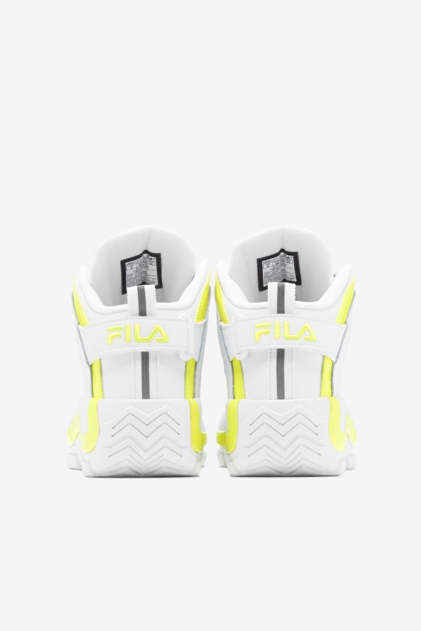 Fila UK White/Yellow Women\'s Grant Hill 2