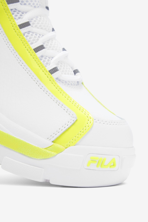 Fila UK White/Yellow Women\'s Grant Hill 2