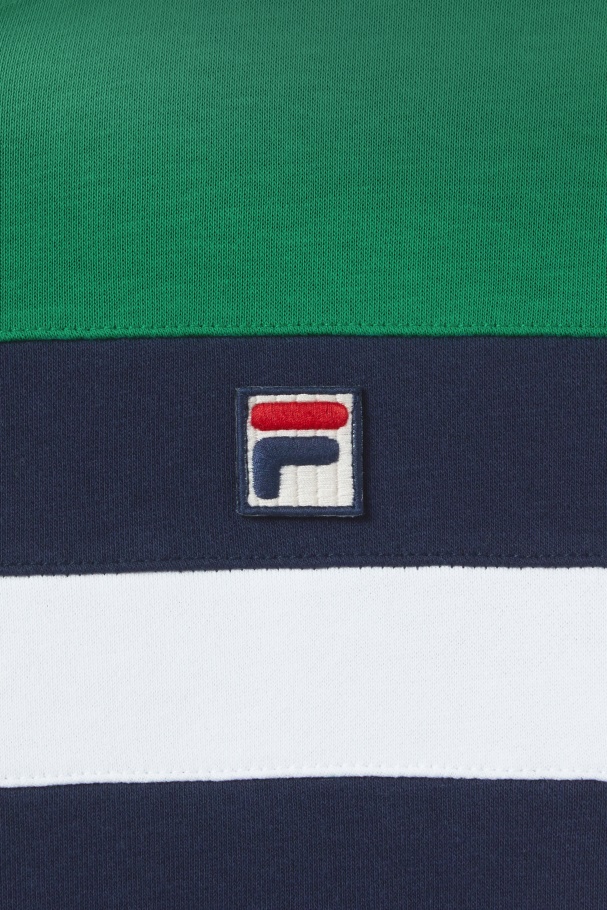 Fila UK Navy/Jelly Bean/White Arlo Hoodie