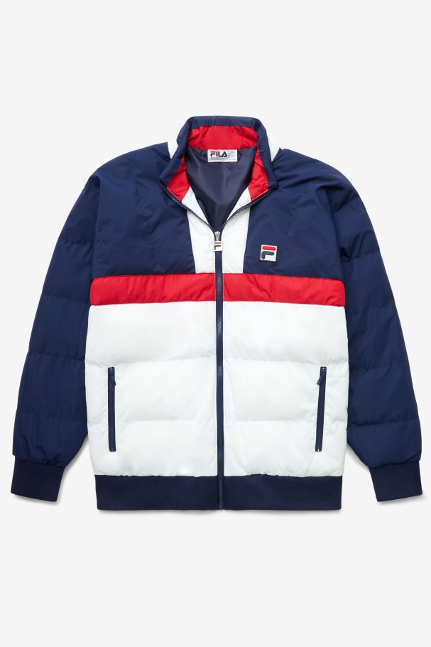 Fila UK Navy/Red/White fausto ski jacket