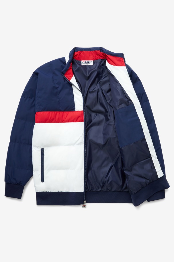 Fila UK Navy/Red/White fausto ski jacket