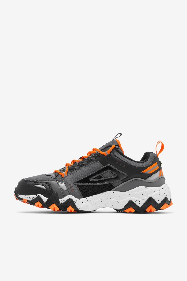 Fila UK Men\'s Oakmont Tr Castlerock/Black/Orange