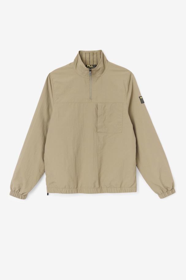 Fila UK Covert Green Magnus 1/4 Zip Track Jacket