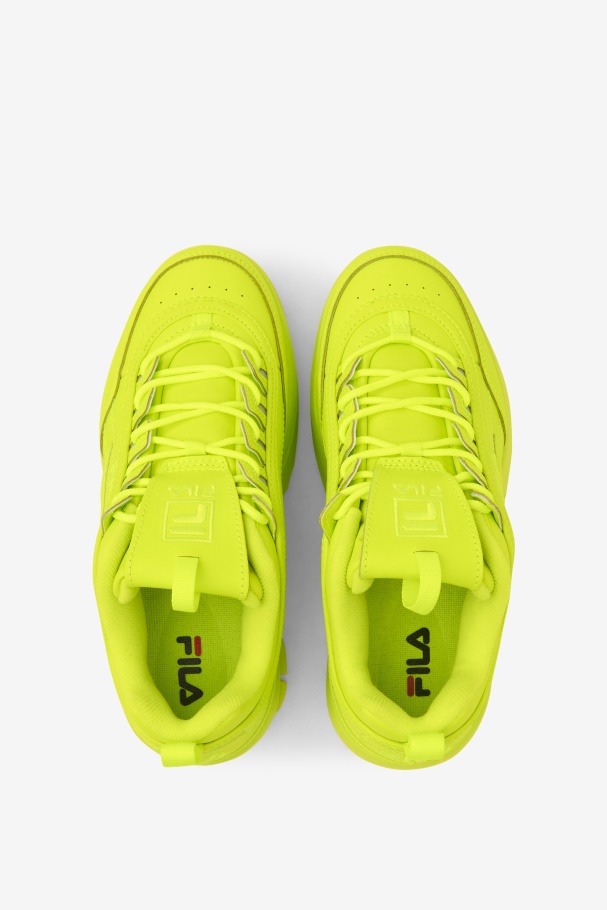 Women\'s Disruptor 2 Wedge Yellow Fila UK
