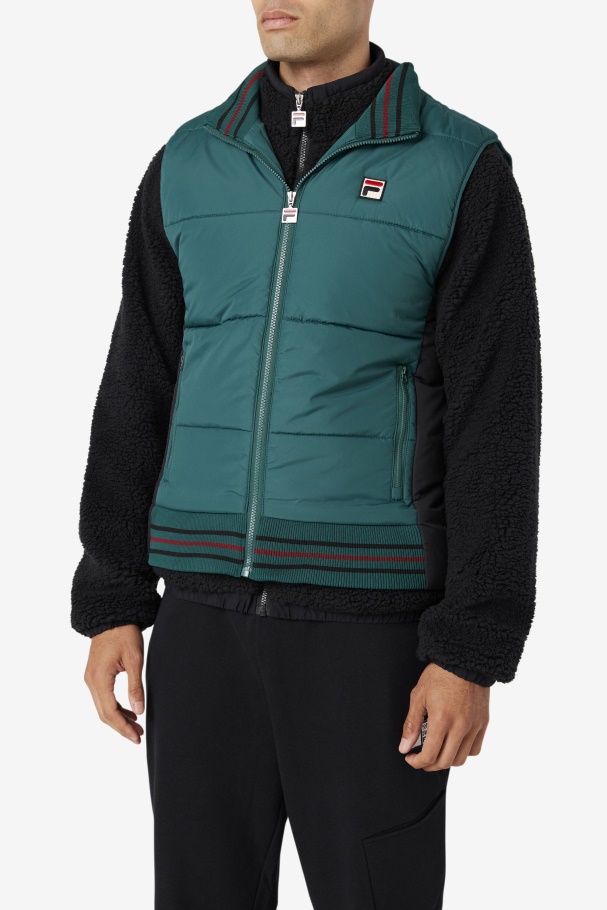 Matias Vest June Bug/Black Fila UK