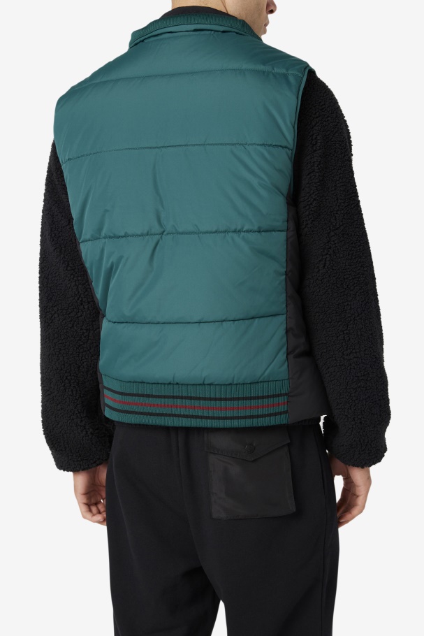 Matias Vest June Bug/Black Fila UK