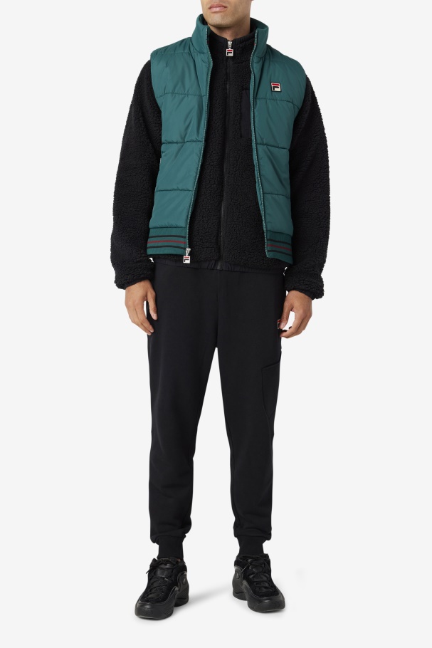 Matias Vest June Bug/Black Fila UK