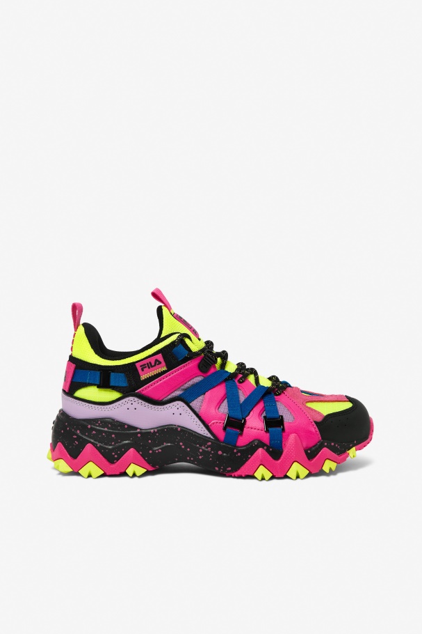 Fila UK Women\'s Excursion Yellow/Crocus Petal/Pink Glo