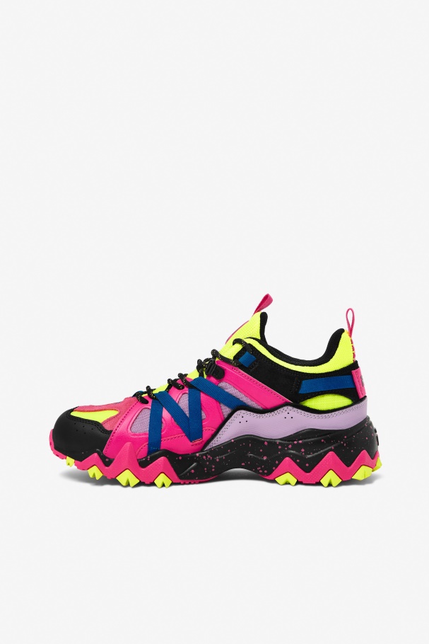 Fila UK Women\'s Excursion Yellow/Crocus Petal/Pink Glo