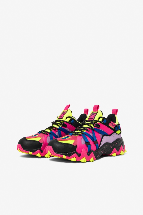 Fila UK Women\'s Excursion Yellow/Crocus Petal/Pink Glo
