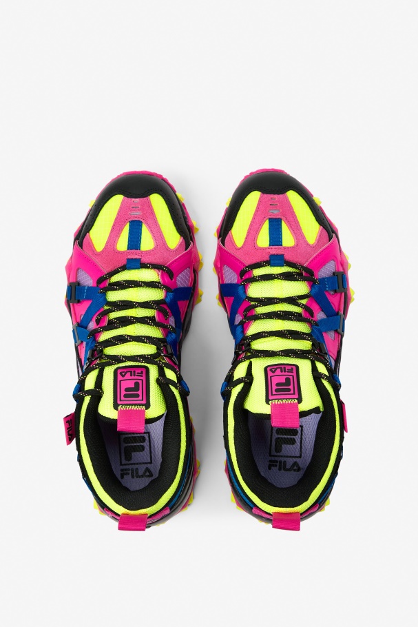 Fila UK Women\'s Excursion Yellow/Crocus Petal/Pink Glo