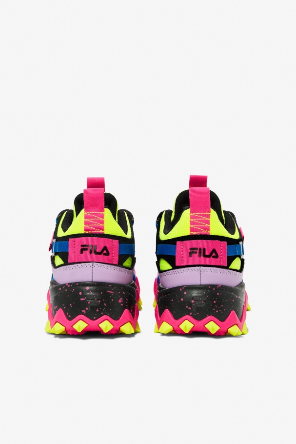 Fila UK Women\'s Excursion Yellow/Crocus Petal/Pink Glo