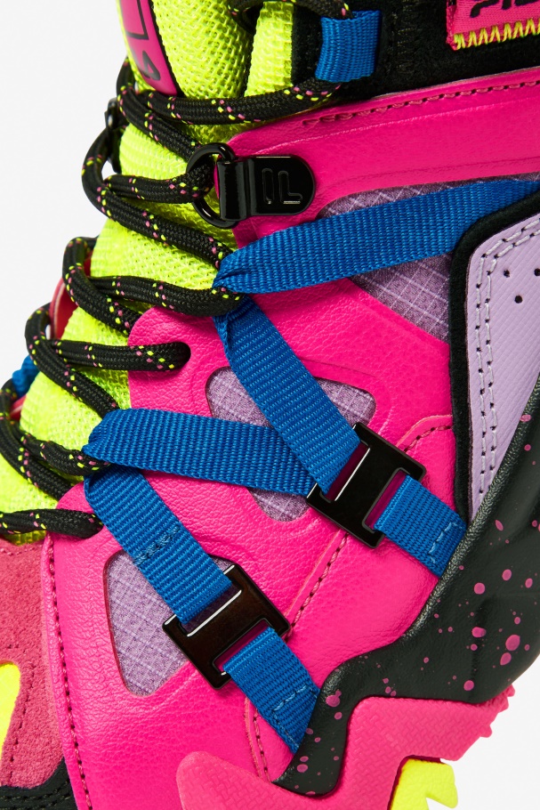 Fila UK Women\'s Excursion Yellow/Crocus Petal/Pink Glo