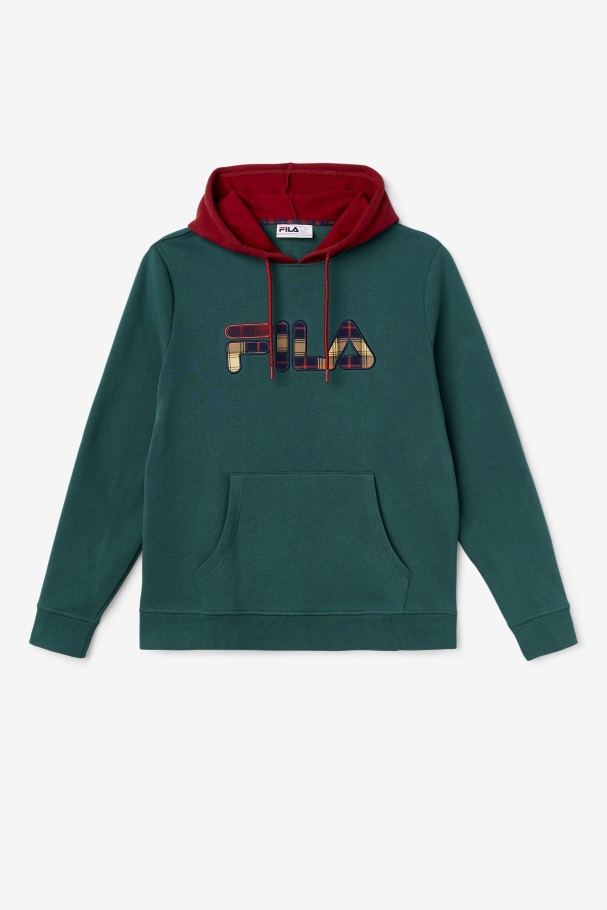 Fila UK Harnoop Hoodie June Bug/Rhubarb/Saffron