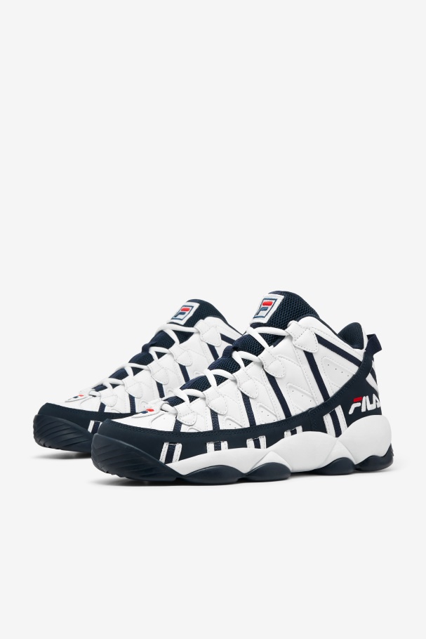 Men\'s Stackhouse Spaghetti Fila UK White/Navy/Red