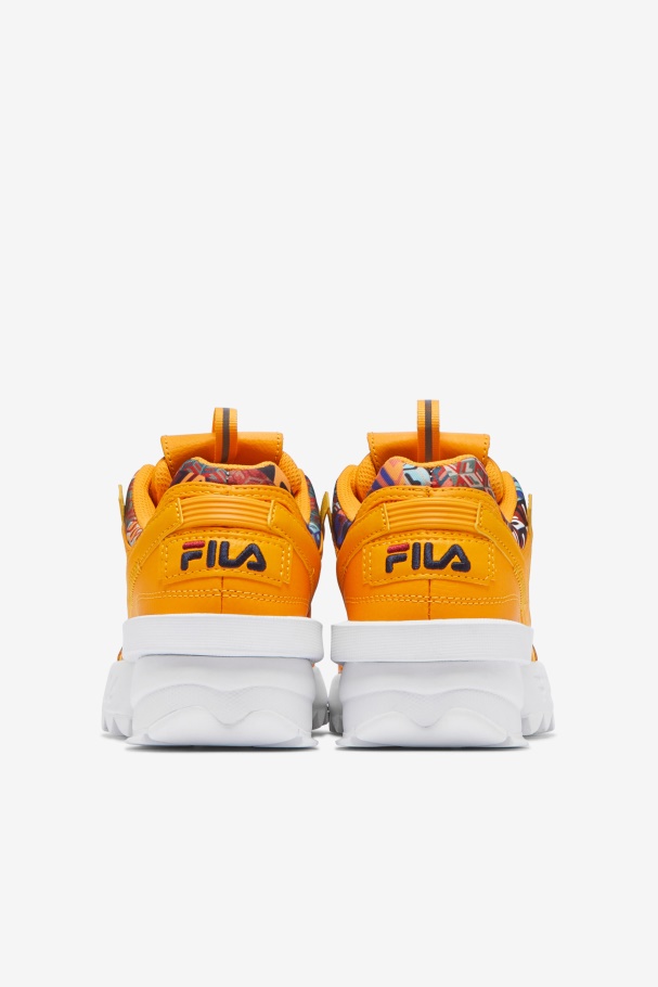 Women\'s Disruptor 2 EXP Cubic Yellow/Rhubarb/Navy Fila UK