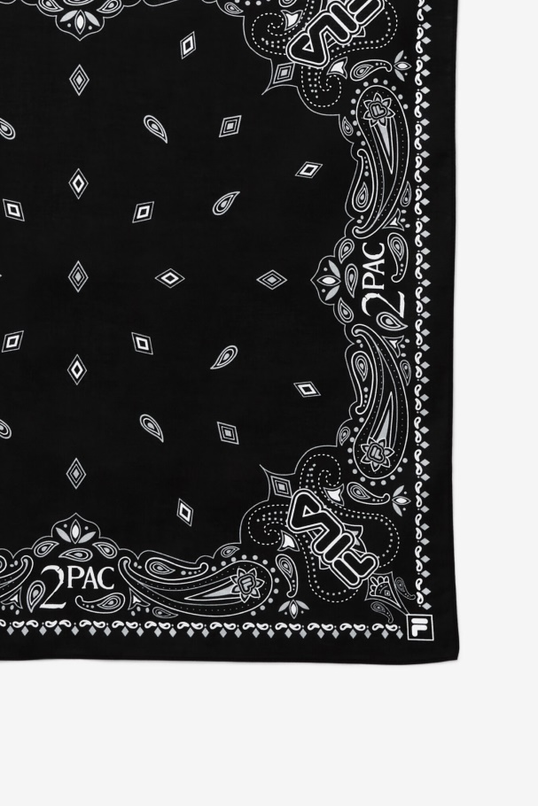 Black 2Pac Bandana Fila UK