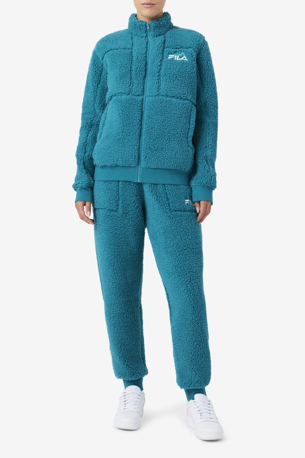 Deep Lake Fila UK Freyja Sherpa Jacket