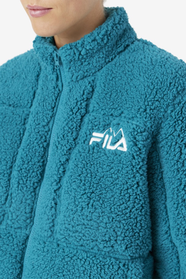 Deep Lake Fila UK Freyja Sherpa Jacket