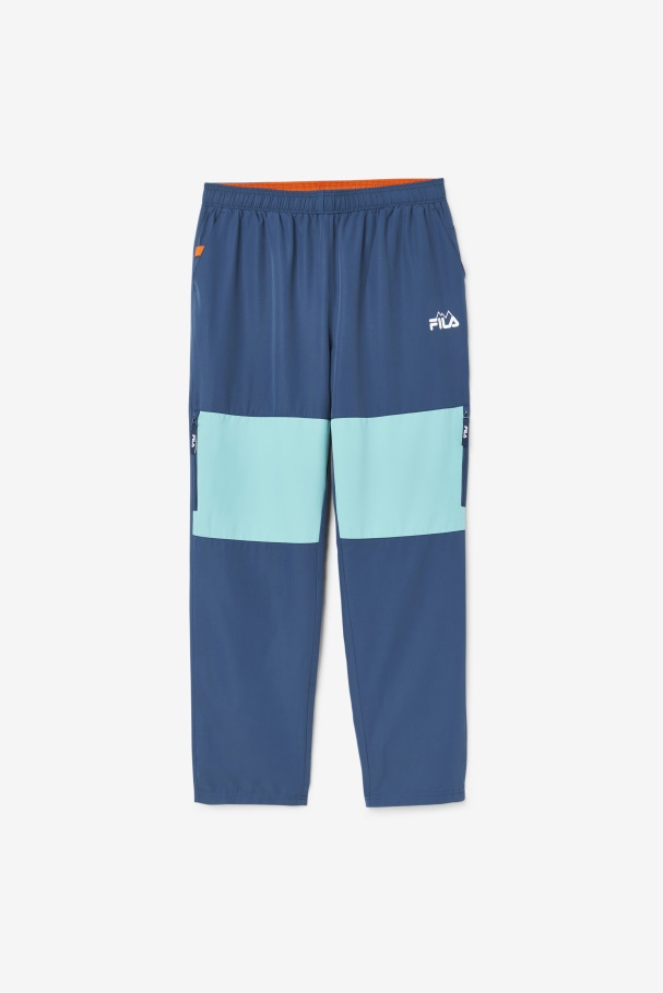 Fila UK Vinodi Windpant Navy/Bayou/Cherry Tomato