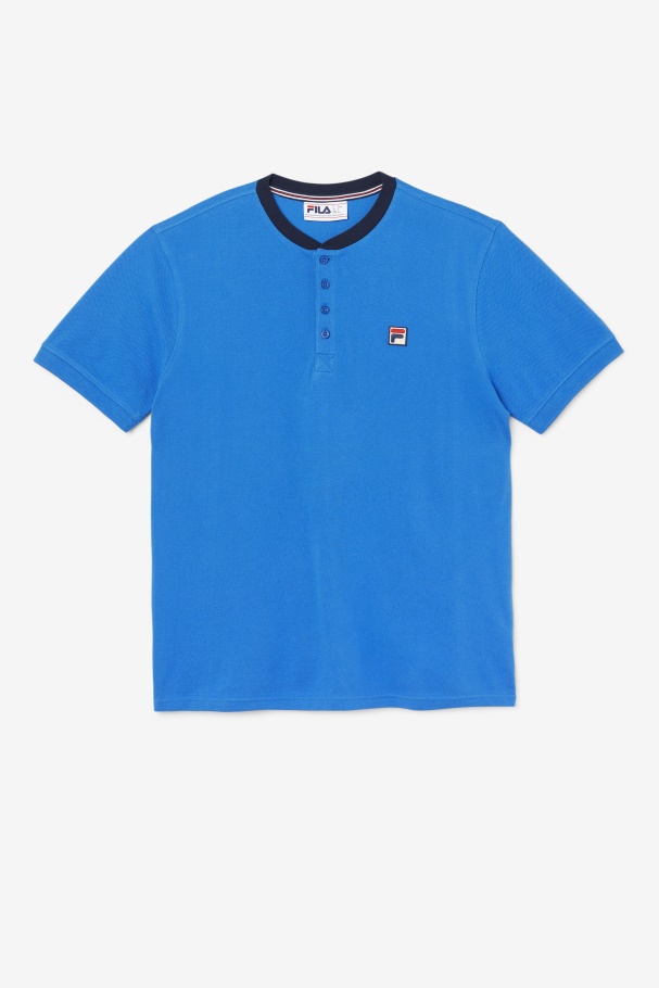 Ralph Henley Strong Blue/Navy Fila UK