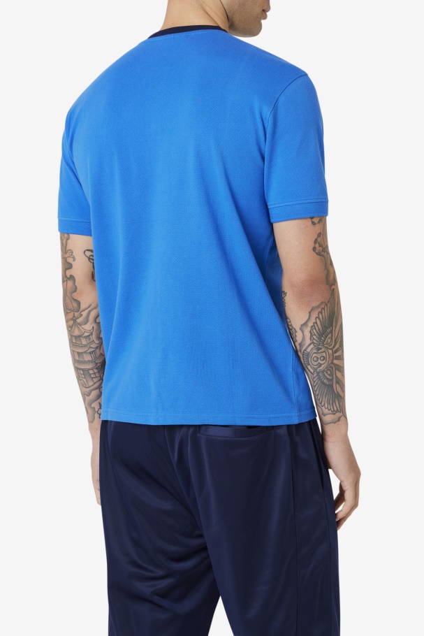 Ralph Henley Strong Blue/Navy Fila UK
