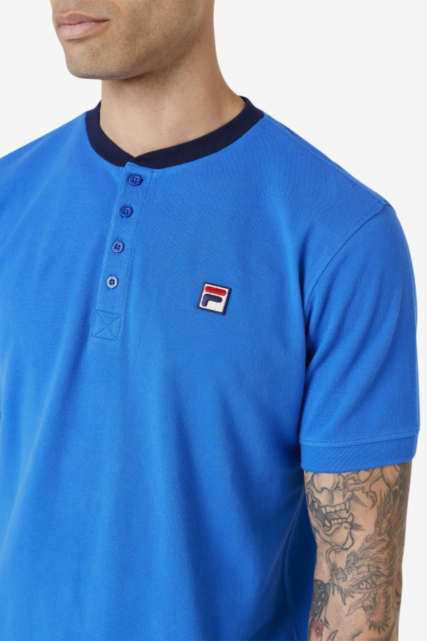Ralph Henley Strong Blue/Navy Fila UK