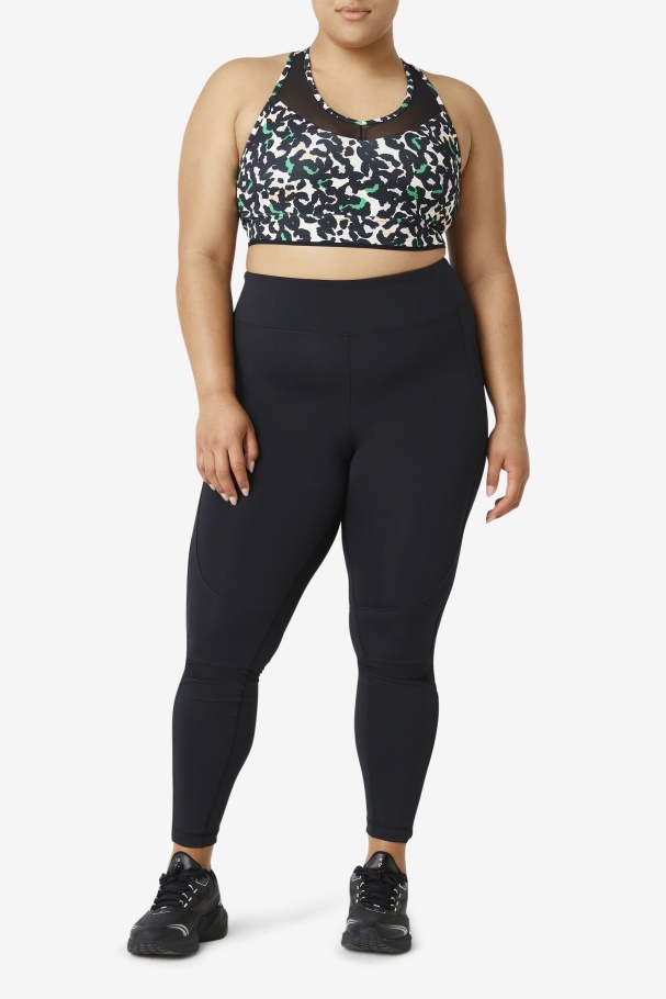 Fila UK Forza Color Blocked Legging Black