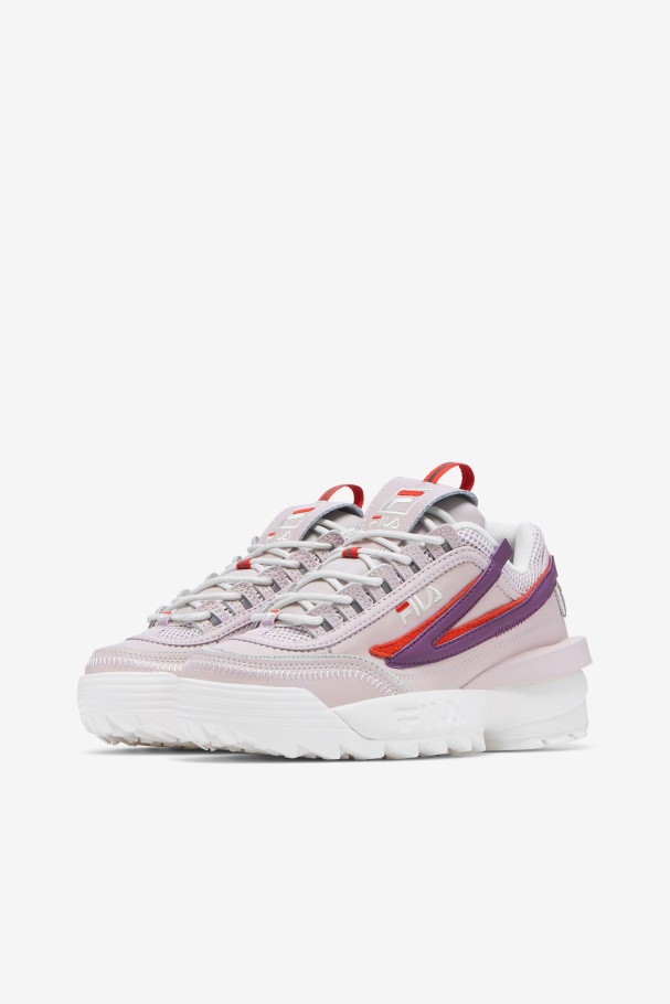 Burnished Lilac/Purple/Fiesta Fila UK Women\'s Disruptor 2 Exp