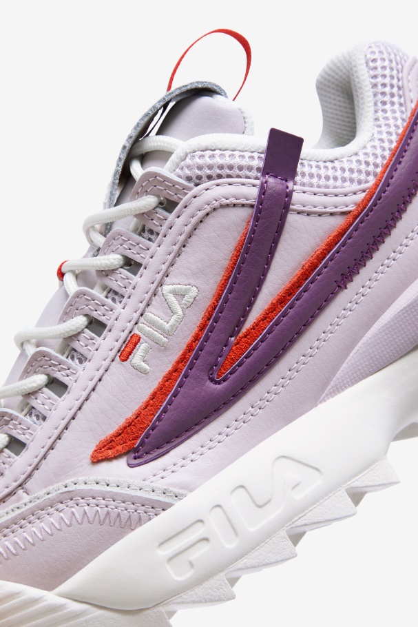 Burnished Lilac/Purple/Fiesta Fila UK Women\'s Disruptor 2 Exp