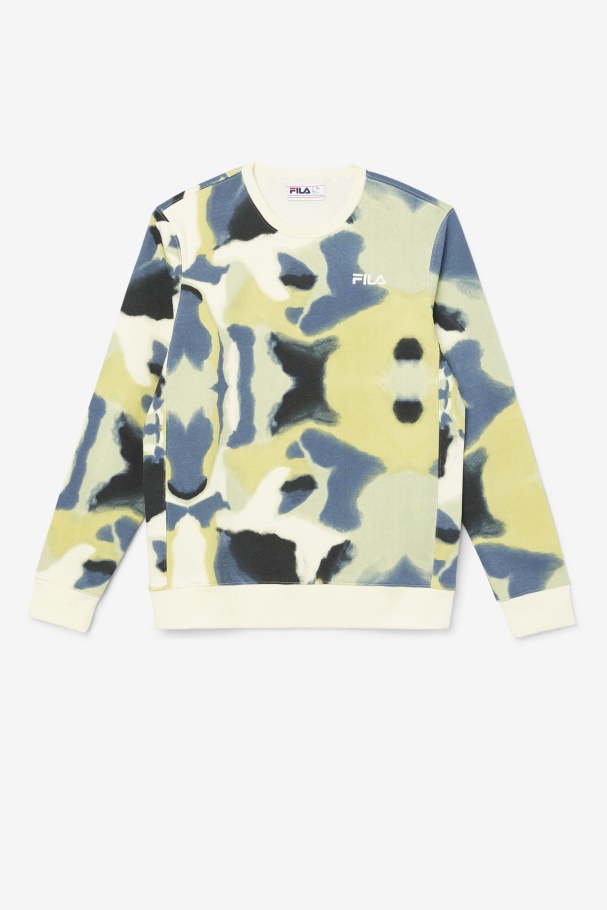 Jael Sweatshirt Fila UK Brushstroke Print
