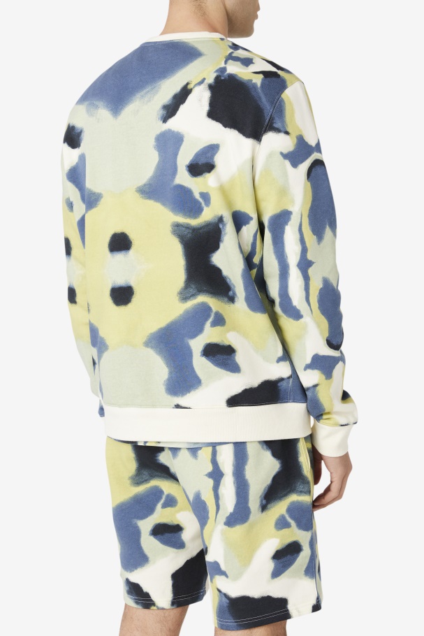 Jael Sweatshirt Fila UK Brushstroke Print